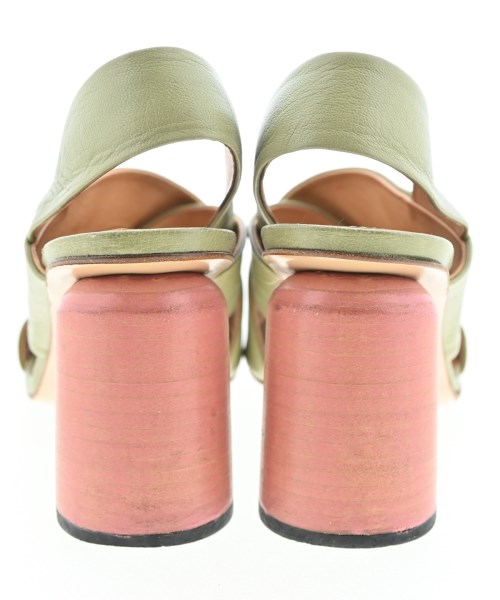 HALMANERA（ハルマネラ）サンダル 緑 サイズ:37(23.5cm位) レディース/2200648479031