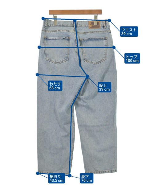 MAGENTA（マジェンタ）デニムパンツ 青 サイズ:L メンズ/2200618472482