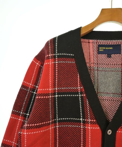 NOON GOONS（ヌーングーンズ）カーディガン 赤 サイズ:L メンズ/2200642792013