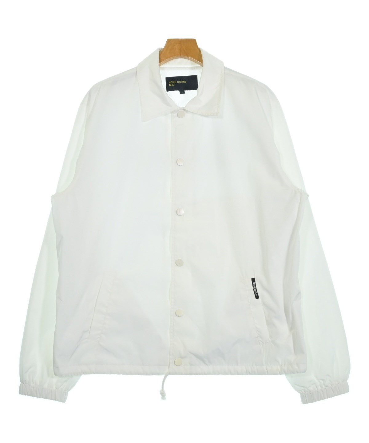 NOON GOONS ヌーングーンズ ブルゾン（その他） メンズ 【古着】【中古】 NOON GOONS（ヌーングーンズ）その他 白 サイズ:L メンズ