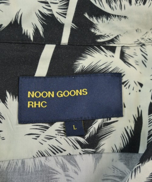 NOON GOONS（ヌーングーンズ）カジュアルシャツ 黒 サイズ:L メンズ/2200696857164