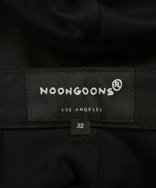 NOON GOONS（ヌーングーンズ）スラックス 黒 サイズ:32(L位) メンズ/2200649809110