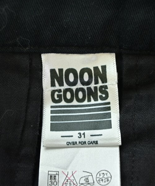 NOON GOONS（ヌーングーンズ）ショートパンツ 黒 サイズ:31(M位) メンズ/2200718658021