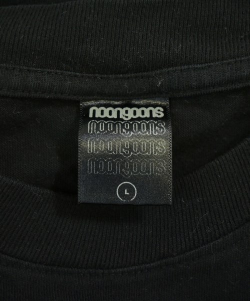 NOON GOONS（ヌーングーンズ）Tシャツ・カットソー 黒 サイズ:L メンズ/2200679324683