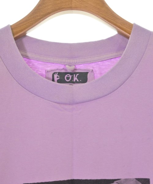 O.K.（オーケー）Tシャツ・カットソー 紫 サイズ:L メンズ/2200605007178