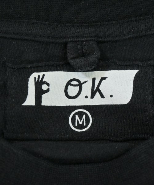 O.K.（オーケー）Tシャツ・カットソー 黒 サイズ:M メンズ/2200706290073
