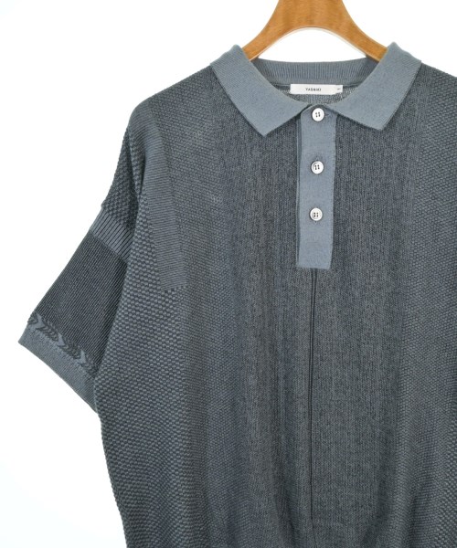 YASHIKI（ヤシキ）ニット・セーター 青 サイズ:1(S位) メンズ/2200671867096