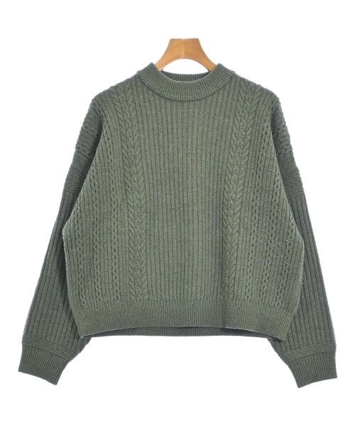 YASHIKI(ヤシキ)ニット・セーター 緑 サイズ:0(XS位)/2200671867164