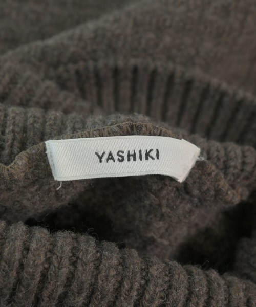 YASHIKI（ヤシキ）ニット・セーター 茶 サイズ:F レディース/2200678441046