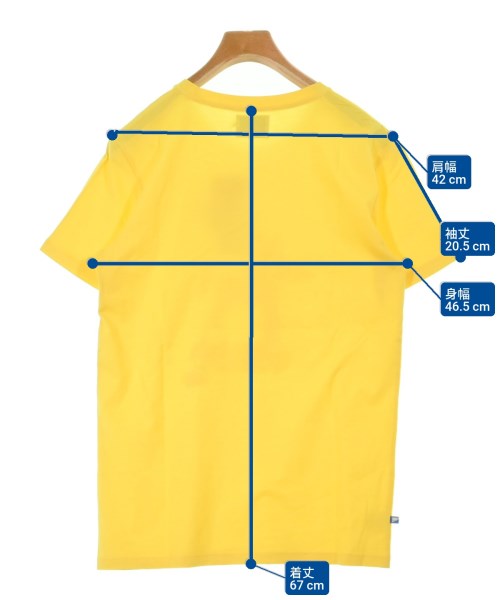 WAIT（ワイト）Tシャツ・カットソー 黄 サイズ:M メンズ/2200657132927