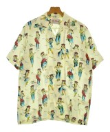 Aloha Blossom（アロハブロッサム）カジュアルシャツ ベージュ サイズ:44(S位) メンズ/2200639815022