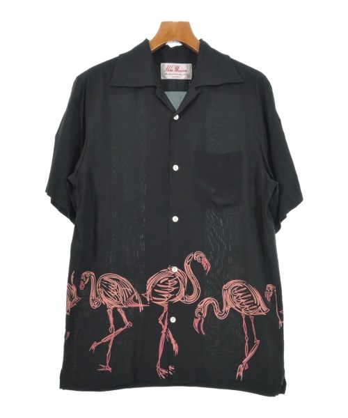 Aloha Blossom（アロハブロッサム）カジュアルシャツ 黒 サイズ:42(XS