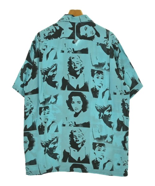 Aloha Blossom（アロハブロッサム）カジュアルシャツ 青 サイズ:44(S位) メンズ/2200677931098