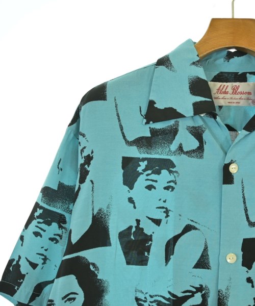 Aloha Blossom（アロハブロッサム）カジュアルシャツ 青 サイズ:44(S位) メンズ/2200677931098