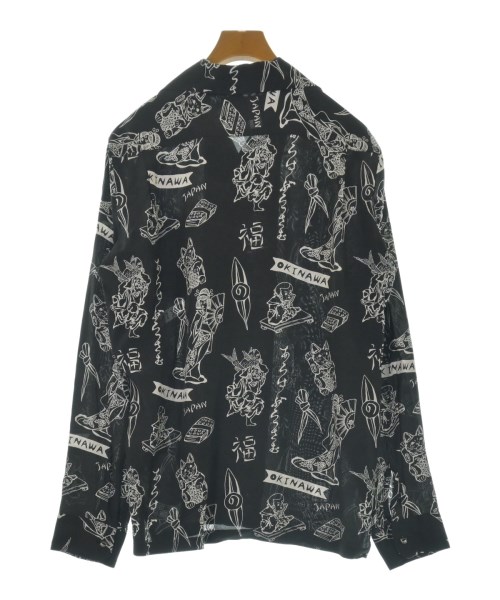 Aloha Blossom（アロハブロッサム）カジュアルシャツ 黒 サイズ:40(M位) メンズ/2200645318104