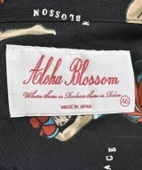 Aloha Blossom（アロハブロッサム）カジュアルシャツ 黒 サイズ:46(M位) メンズ/2200685213698