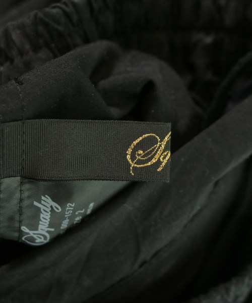 Squady（スカディー）ロング・マキシ丈スカート 黒 サイズ:2(M位) レディース/2200669878127