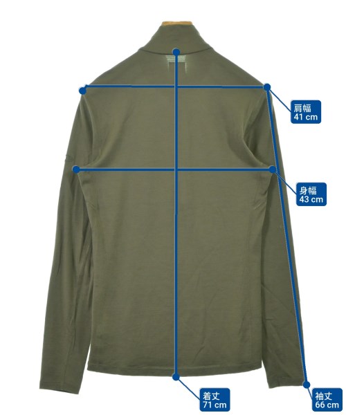 icebreaker（アイスブレーカー）Tシャツ・カットソー カーキ サイズ:S メンズ/2200643450028