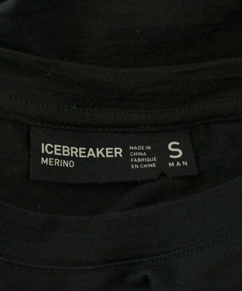 icebreaker（アイスブレーカー）Tシャツ・カットソー 黒 サイズ:S メンズ/2200678698075