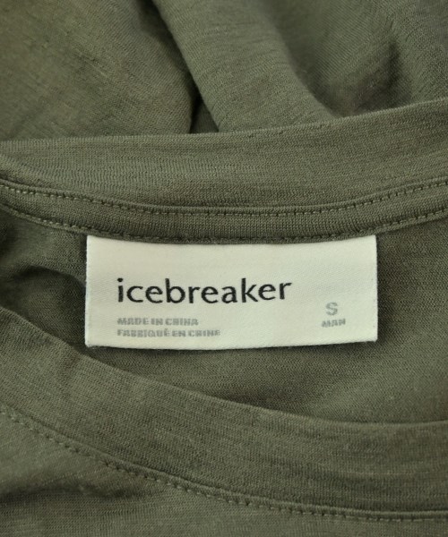 icebreaker（アイスブレーカー）Tシャツ・カットソー カーキ サイズ:S メンズ/2200678698112