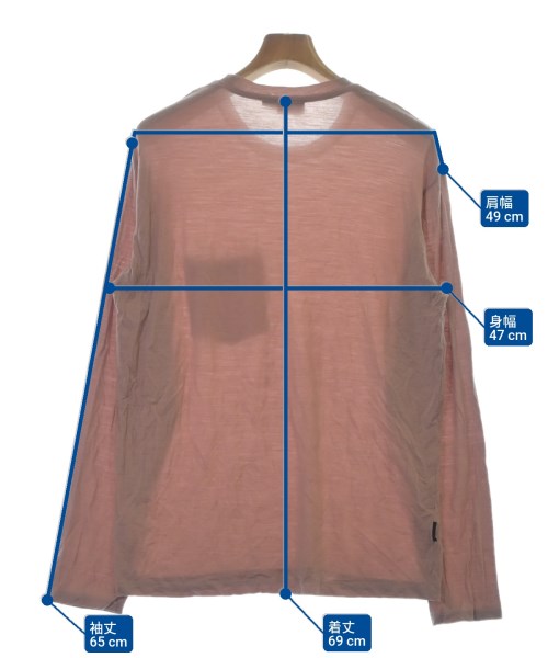 icebreaker（アイスブレーカー）Tシャツ・カットソー ピンク サイズ:M メンズ/2200659114228