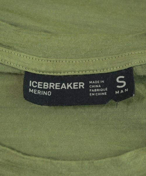 icebreaker（アイスブレーカー）Tシャツ・カットソー 緑 サイズ:S メンズ/2200659114235