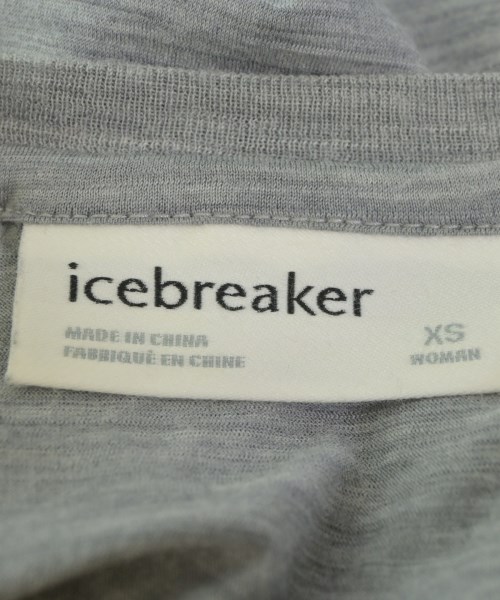 icebreaker（アイスブレーカー）Tシャツ・カットソー グレー サイズ:XS レディース/2200639483078