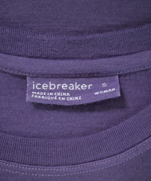 icebreaker（アイスブレーカー）Tシャツ・カットソー 紫 サイズ:S レディース/2200727430472