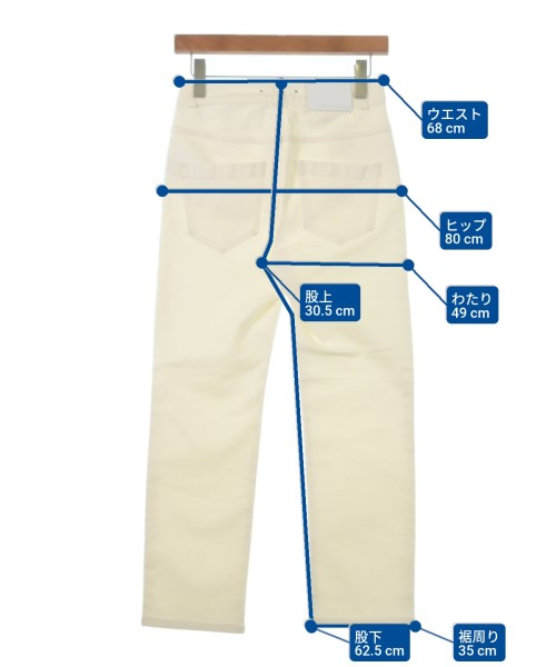 DOROTHEE SCHUMACHER（ドロシーシューマッハ）デニムパンツ 白 サイズ:1(S位) レディース/2200622652016
