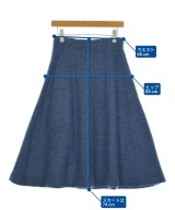 DOROTHEE SCHUMACHER（ドロシーシューマッハ）ロング・マキシ丈スカート 青 サイズ:3(L位) レディース/2200655599036