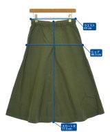 DOROTHEE SCHUMACHER（ドロシーシューマッハ）ロング・マキシ丈スカート カーキ サイズ:2(M位) レディース/2200655599043