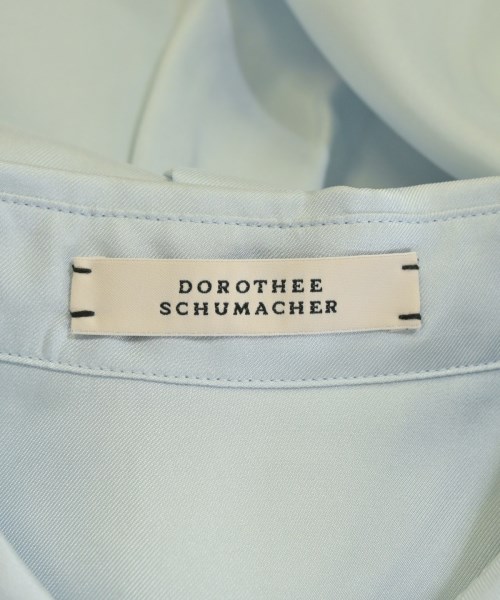 DOROTHEE SCHUMACHER（ドロシーシューマッハ）カジュアルシャツ 青 サイズ:1(S位) レディース/2200715974032