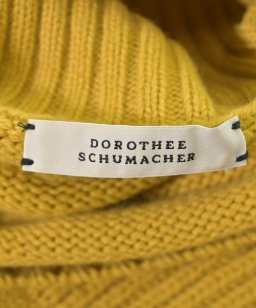 DOROTHEE SCHUMACHER（ドロシーシューマッハ）ニット・セーター 黄 サイズ:1(S位) レディース/2200636004078