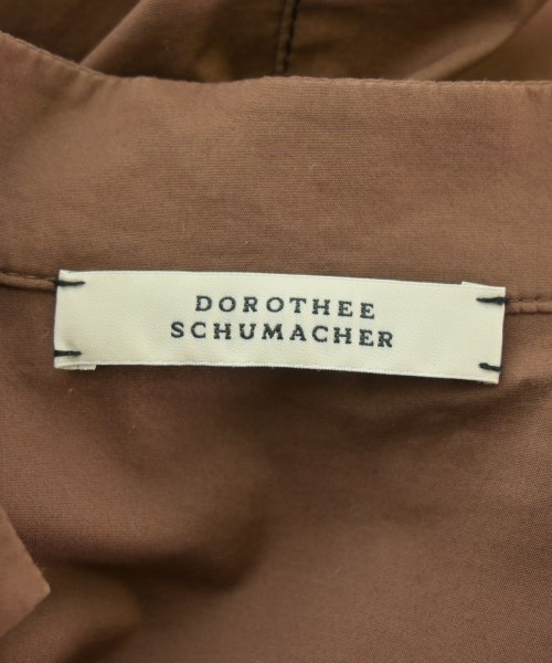 DOROTHEE SCHUMACHER（ドロシーシューマッハ）ワンピース 茶 サイズ:1(S位) レディース/2200668272094