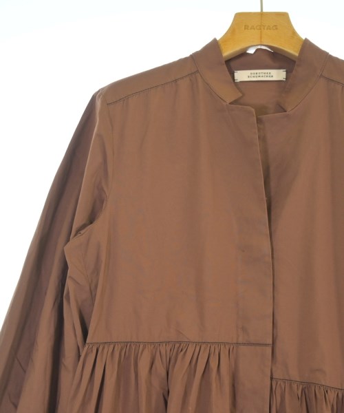 DOROTHEE SCHUMACHER（ドロシーシューマッハ）ワンピース 茶 サイズ:1(S位) レディース/2200668272094