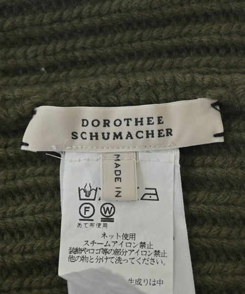DOROTHEE SCHUMACHER（ドロシーシューマッハ）マフラー カーキ サイズ:- レディース/2200715163061