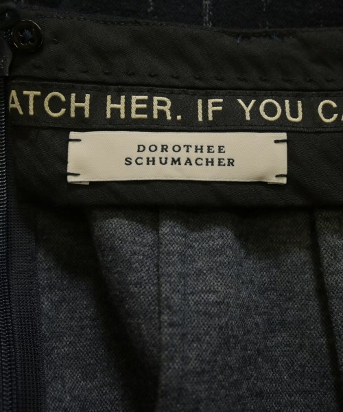 DOROTHEE SCHUMACHER（ドロシーシューマッハ）ひざ丈スカート 紺 サイズ:2(M位) レディース/2200725395063