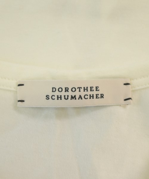 DOROTHEE SCHUMACHER（ドロシーシューマッハ）Tシャツ・カットソー 白 サイズ:1(S位) レディース/2200682386043