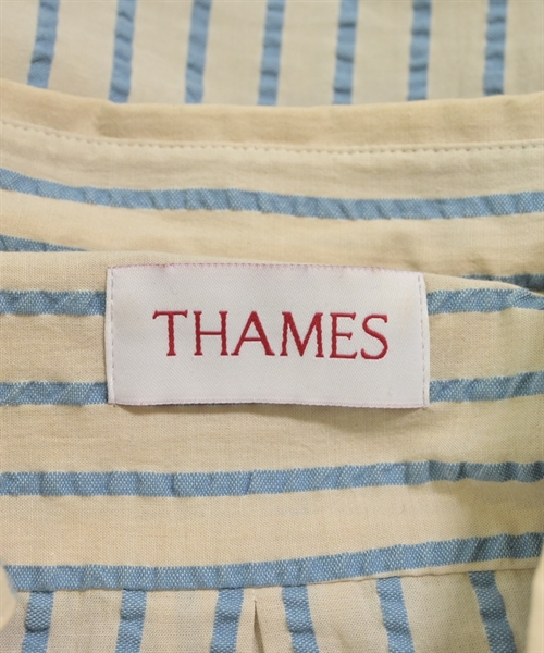 Thames（テムズ）カジュアルシャツ ベージュ サイズ:M メンズ/2200608277028