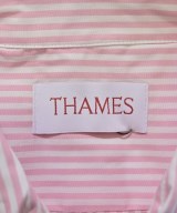 Thames（テムズ）カジュアルシャツ ピンク サイズ:M メンズ/2200666907035
