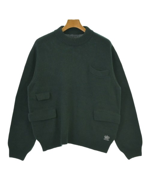 Thames(テムズ)ニット・セーター 緑 サイズ:M/2200666907042