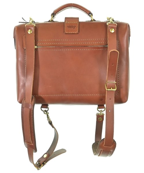 HERZ（ヘルツ）ビジネスバッグ 茶 サイズ:- メンズ/2200620057011