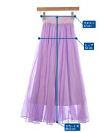 FENNEL（フェンネル）ロング・マキシ丈スカート 紫 サイズ:9(M位) レディース/2200612017153