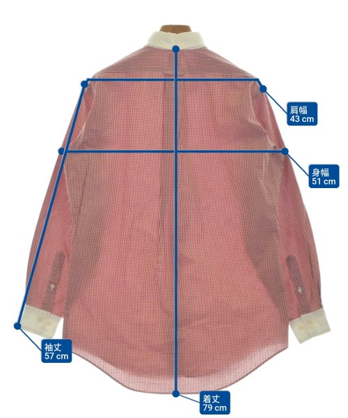 The Mongolian Choppsss（ザモンゴリアンチョップス）カジュアルシャツ 赤 サイズ:2(M位) メンズ/2200646201177