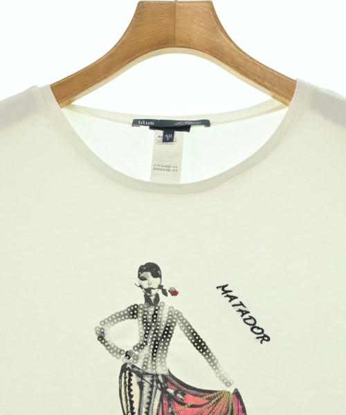 Blue Les Copains（ブルーレコパン）Tシャツ・カットソー 白 サイズ:40(M位) レディース/2200719424281