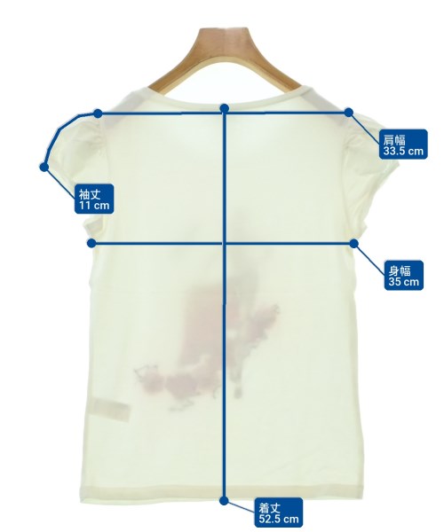 Blue Les Copains（ブルーレコパン）Tシャツ・カットソー 白 サイズ:40(M位) レディース/2200719424281