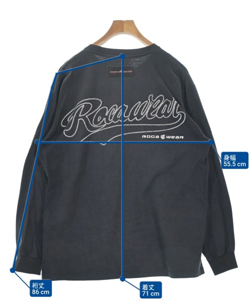 ROCAWEAR（ロカウェア）Tシャツ・カットソー 黒 サイズ:L メンズ/2200665608049