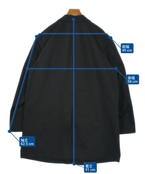 REVERBERATE（リバーバレイト）テーラードジャケット 黒 サイズ:42(L位) メンズ/2200637638029