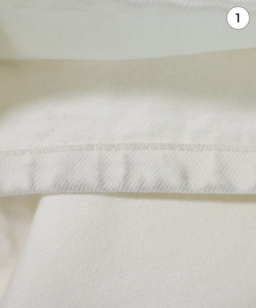 REVERBERATE（リバーバレイト）デニムパンツ 白 サイズ:1(S位) メンズ/2200552928014