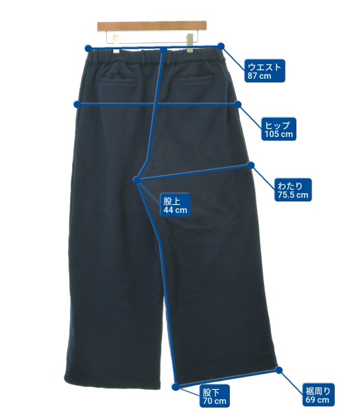 REVERBERATE（リバーバレイト）スウェットパンツ 紺 サイズ:-(L位) メンズ/2200624092032